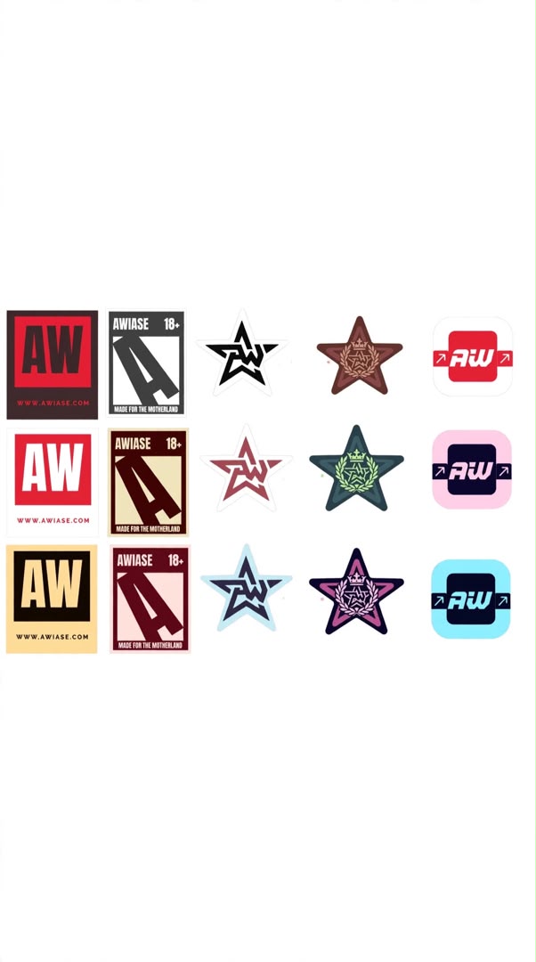 AWIASE STICKER PACK
